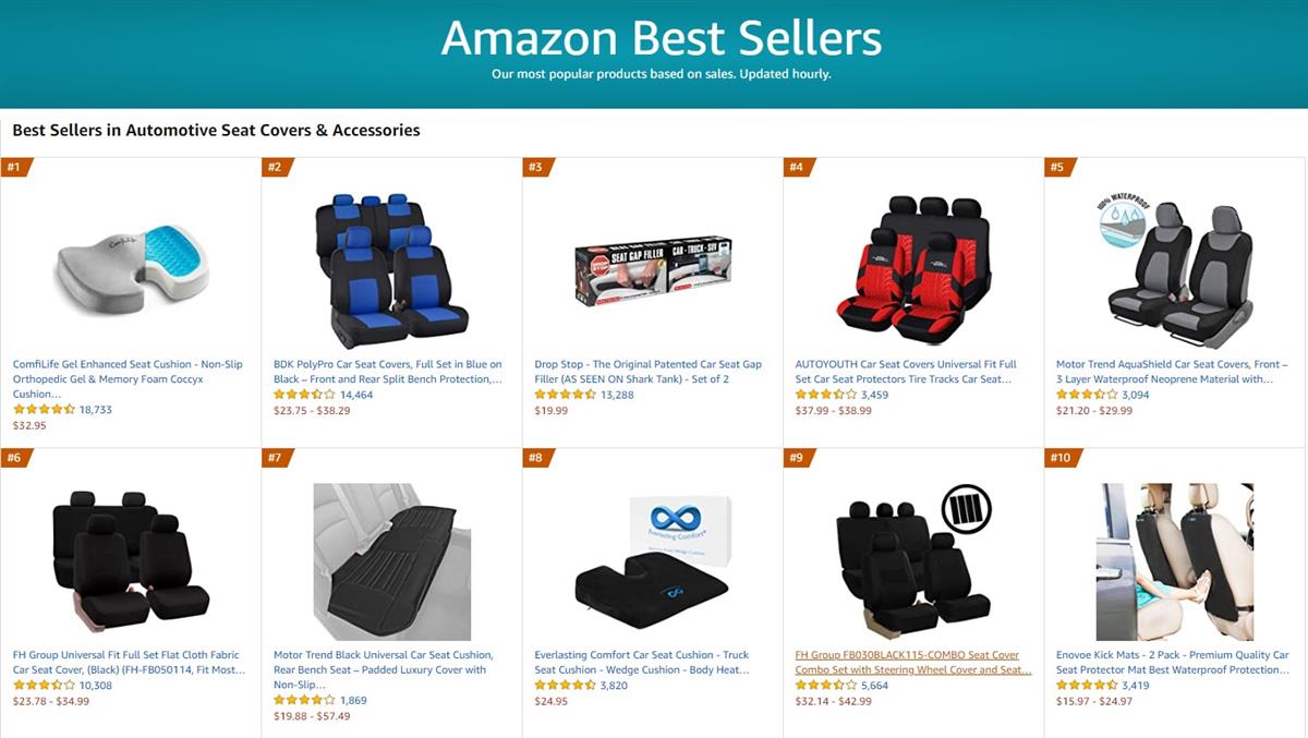 amazon_best_selling_car_seat_covers